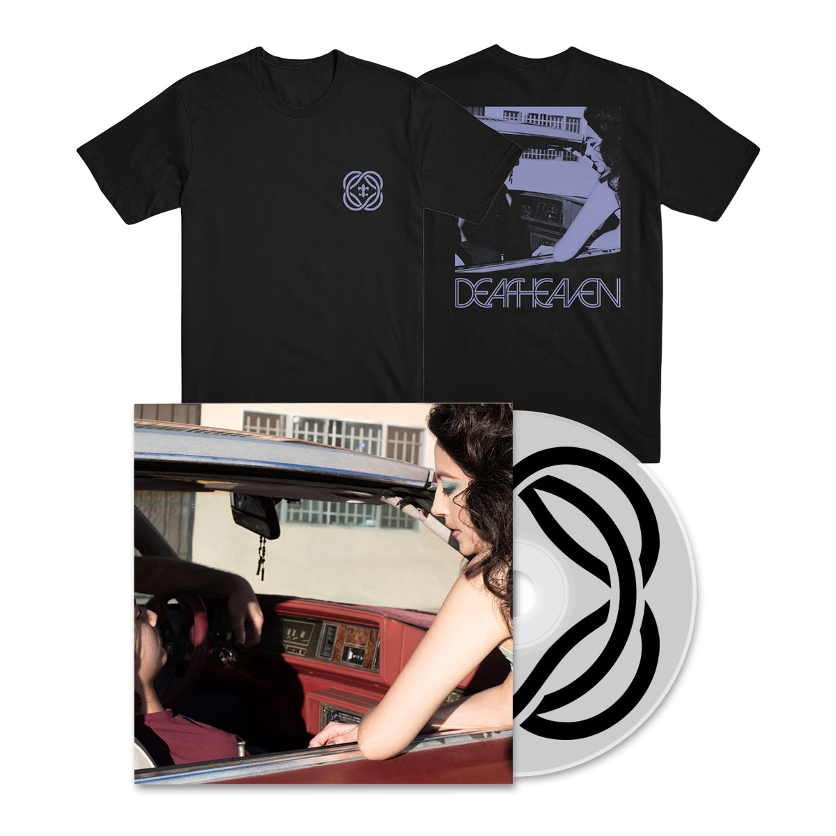 DEAFHEAVEN "Lonely People With Power" CD + T-Shirt Bundle 2X-LARGE