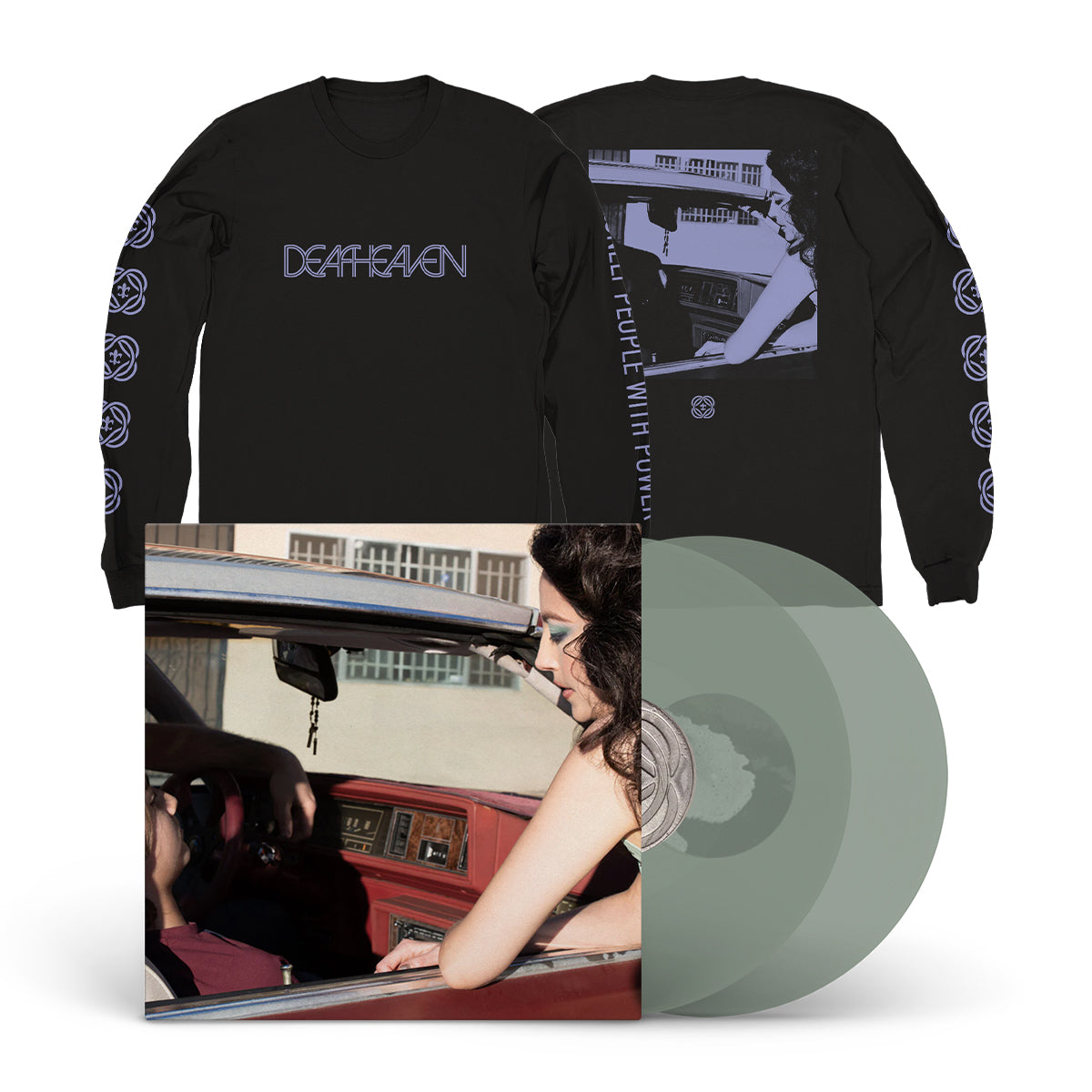 DEAFHEAVEN "Lonely People With Power" 2xLP + Longsleeve Bundle WINDSHIELD