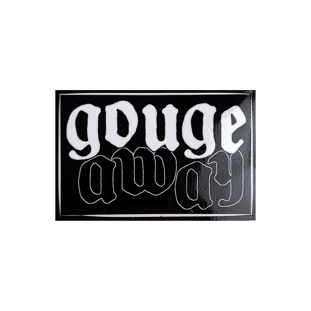 GOUGE AWAY "Logo" Sticker