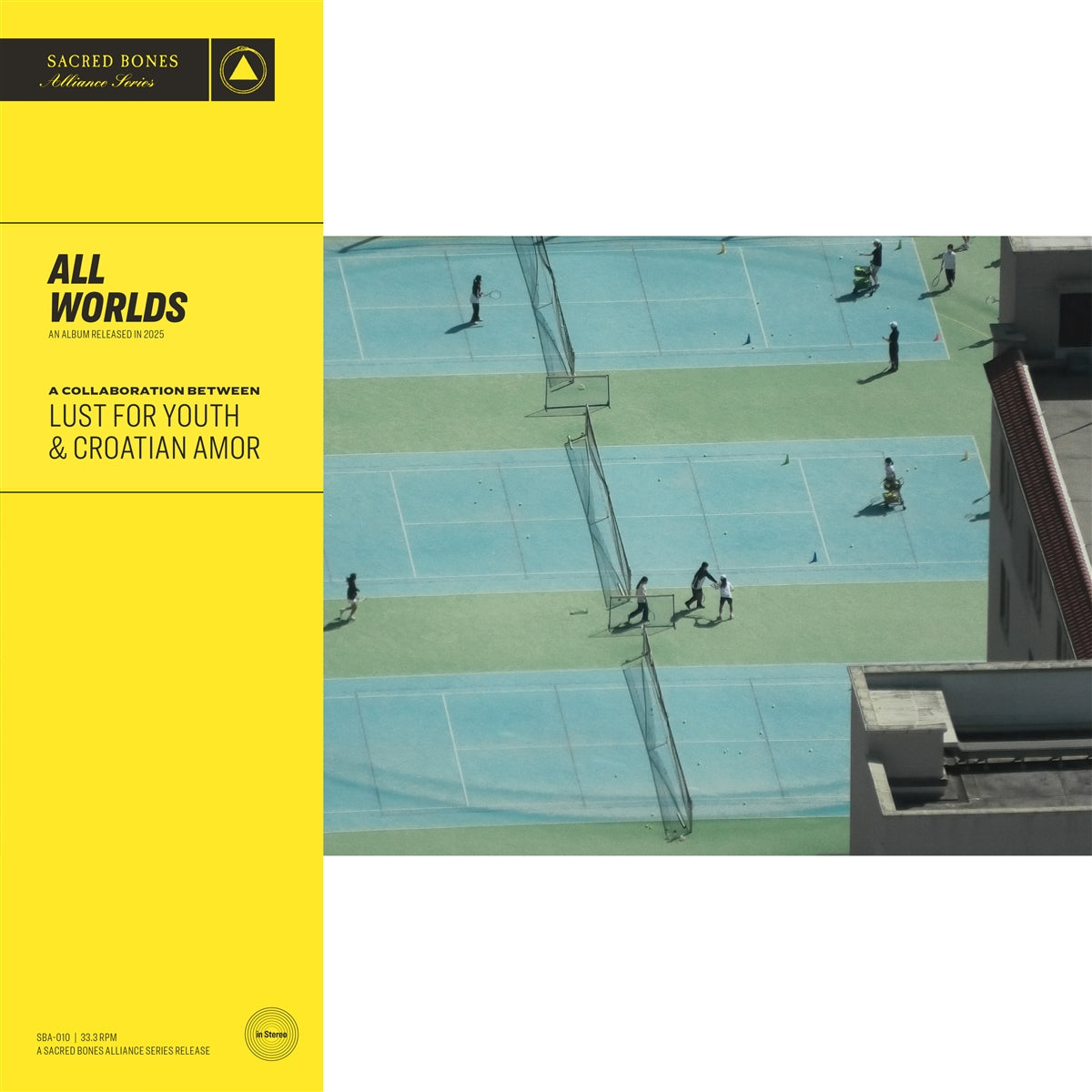 LUST FOR YOUTH & CROATIAN AMOR "All Worlds" LP