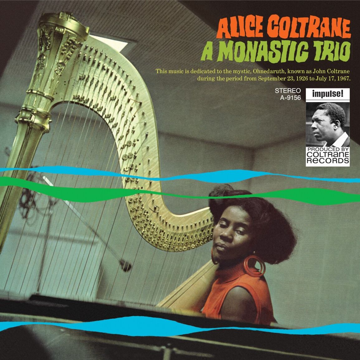 ALICE COLTRANE &quot;A Monastic Trio (Verve By Request)&quot; LP