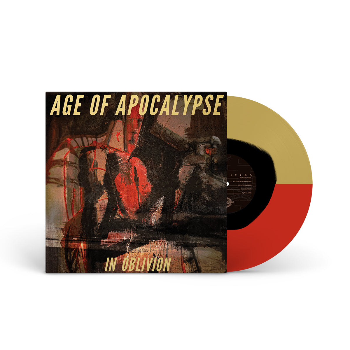 AGE OF APOCALYPSE &quot;In Oblivion&quot; LP BLACK IN GOLD RED