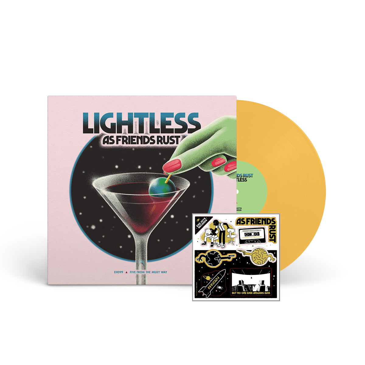 AS FRIENDS RUST &quot;Lightless&quot; 12&quot; YELLOW