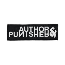 AUTHOR &amp; PUNISHER &quot;Logo&quot; Patch
