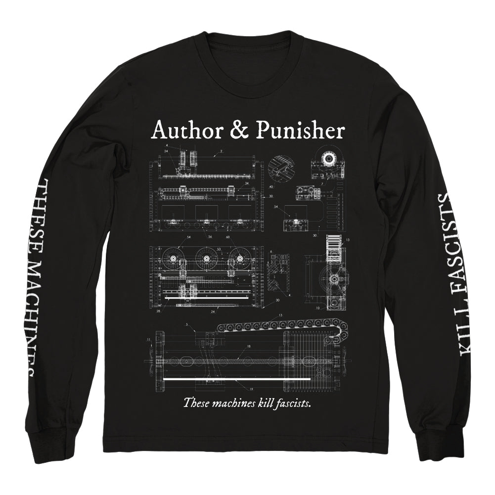 AUTHOR &amp; PUNISHER &quot;These Machines Kill Fascists&quot; Longsleeve