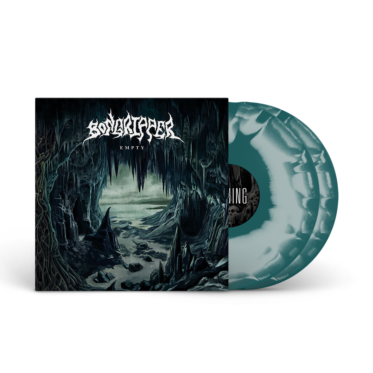 BONGRIPPER &quot;Empty&quot; 2xLP SEA BLUE AND GREY