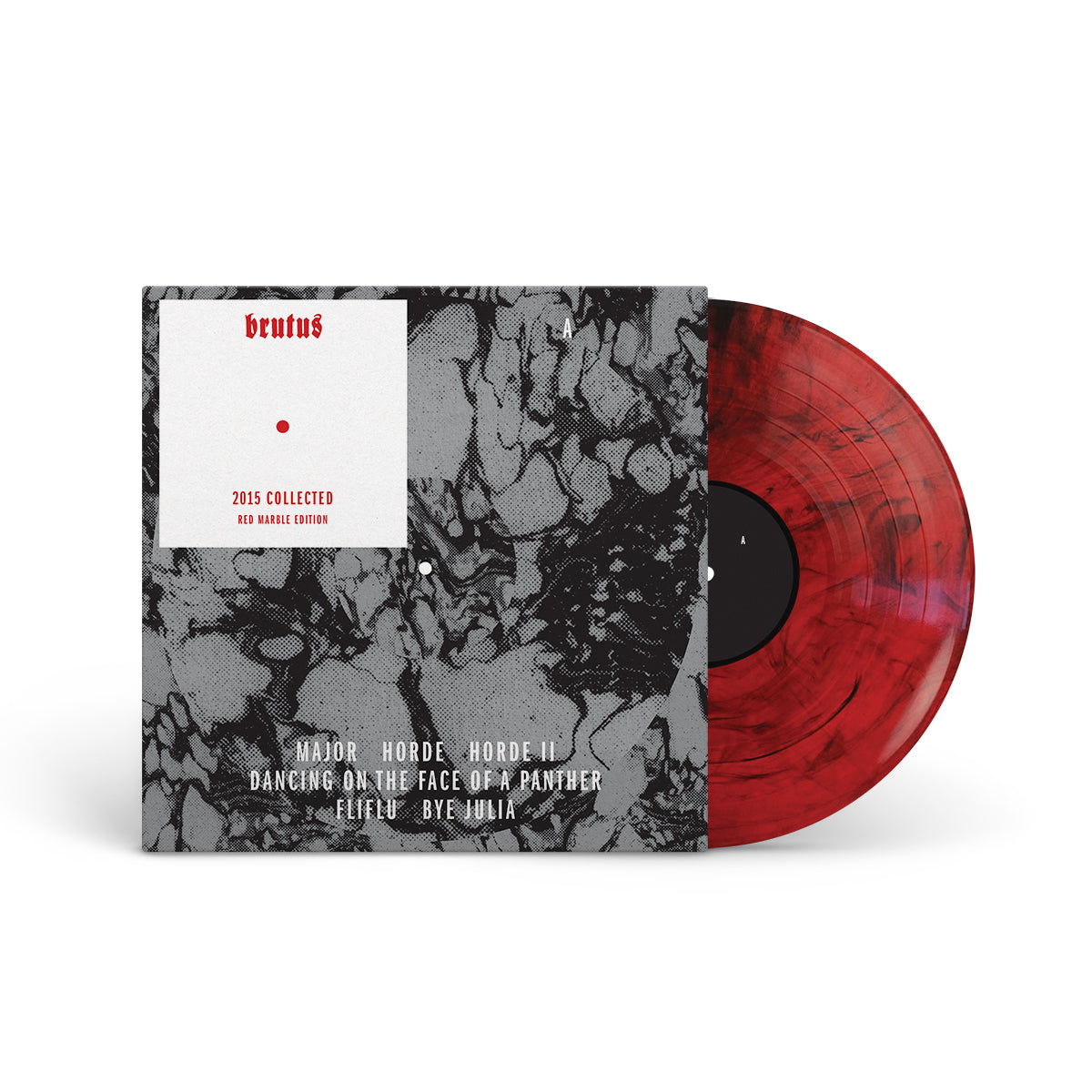 BRUTUS &quot;2015 Collected&quot; LP RED MARBLE (EG EXCLUSIVE)