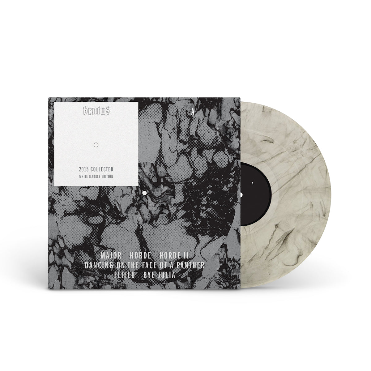 BRUTUS &quot;2015 Collected&quot; LP WHITE MARBLE (EG EXCLUSIVE)