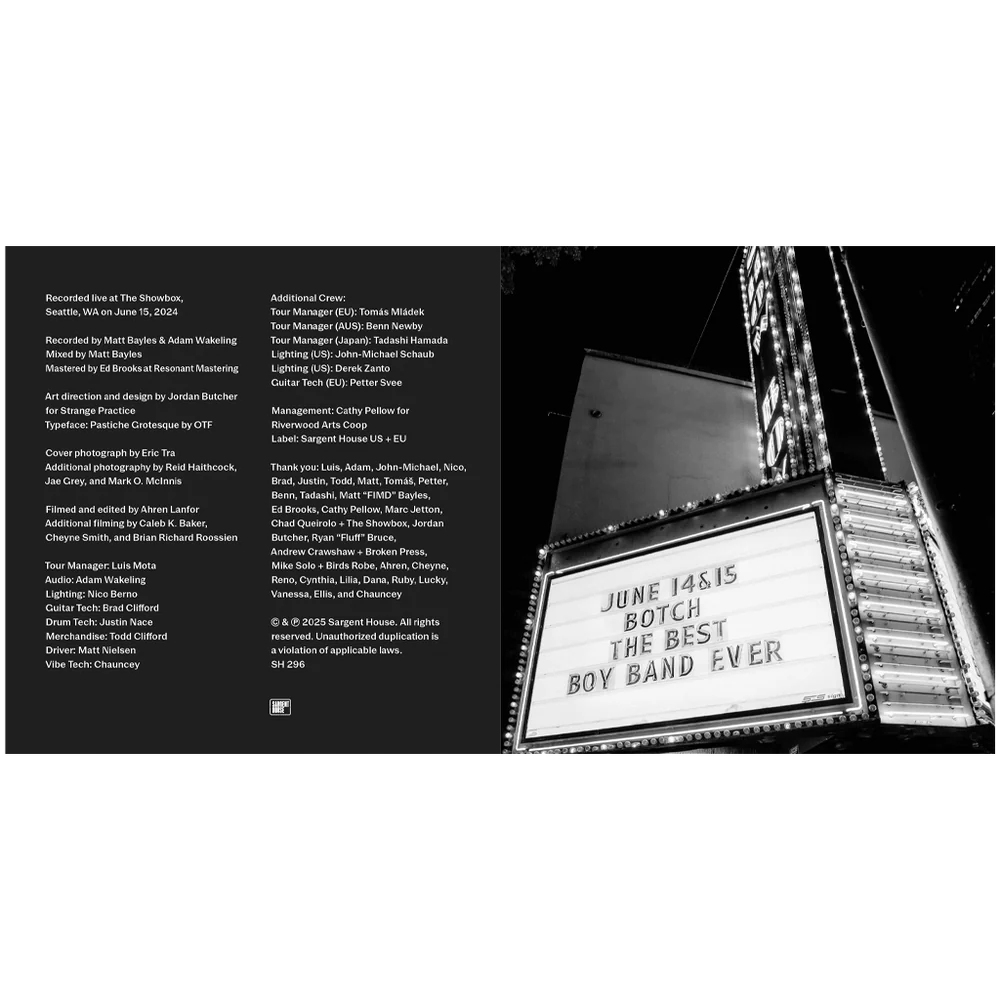 BOTCH &quot;061524&quot; CD