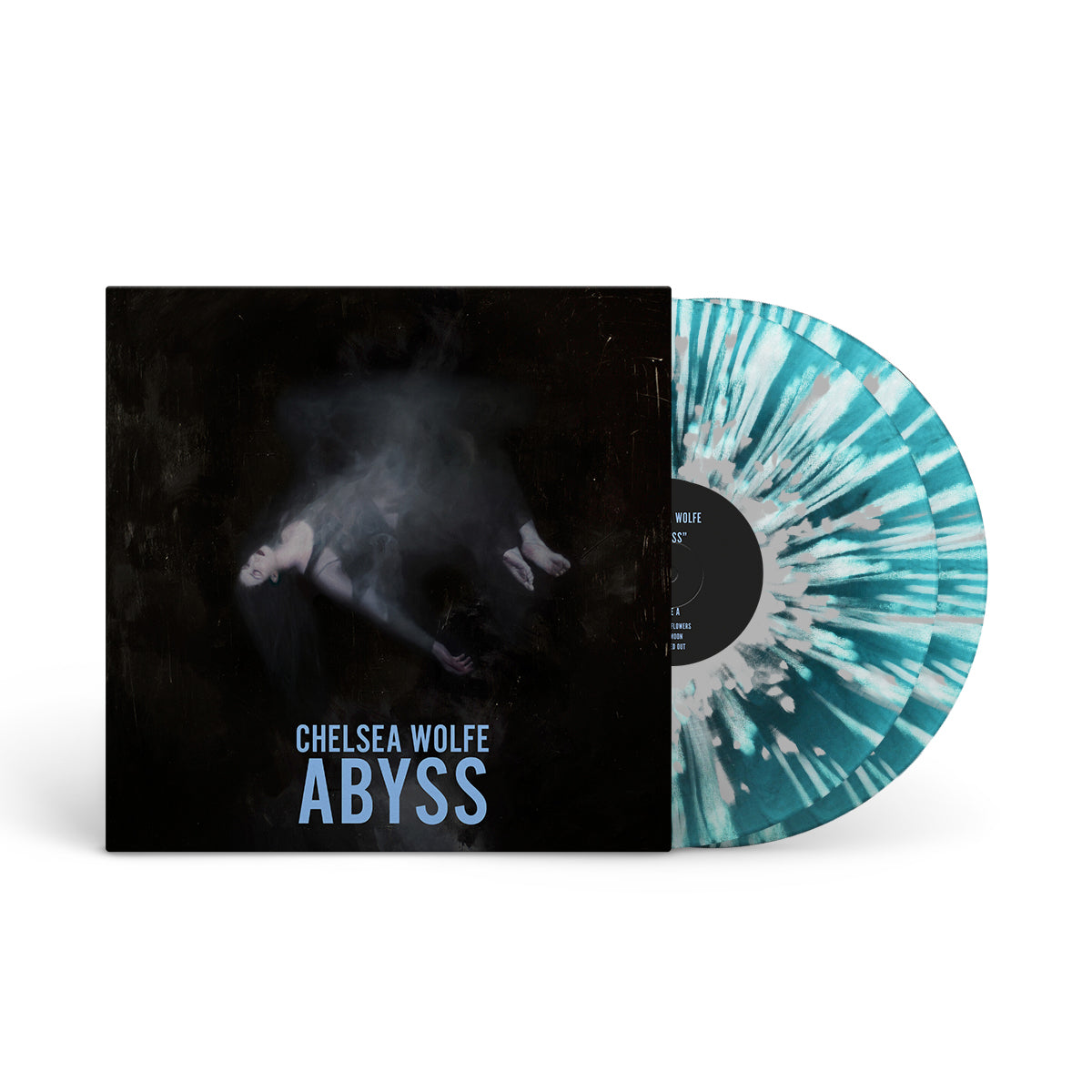 CHELSEA WOLFE &quot;Abyss - 10 Year Anniversary&quot; 2xLP LIGHT BLUE BLACK SILVER INSOMNIA