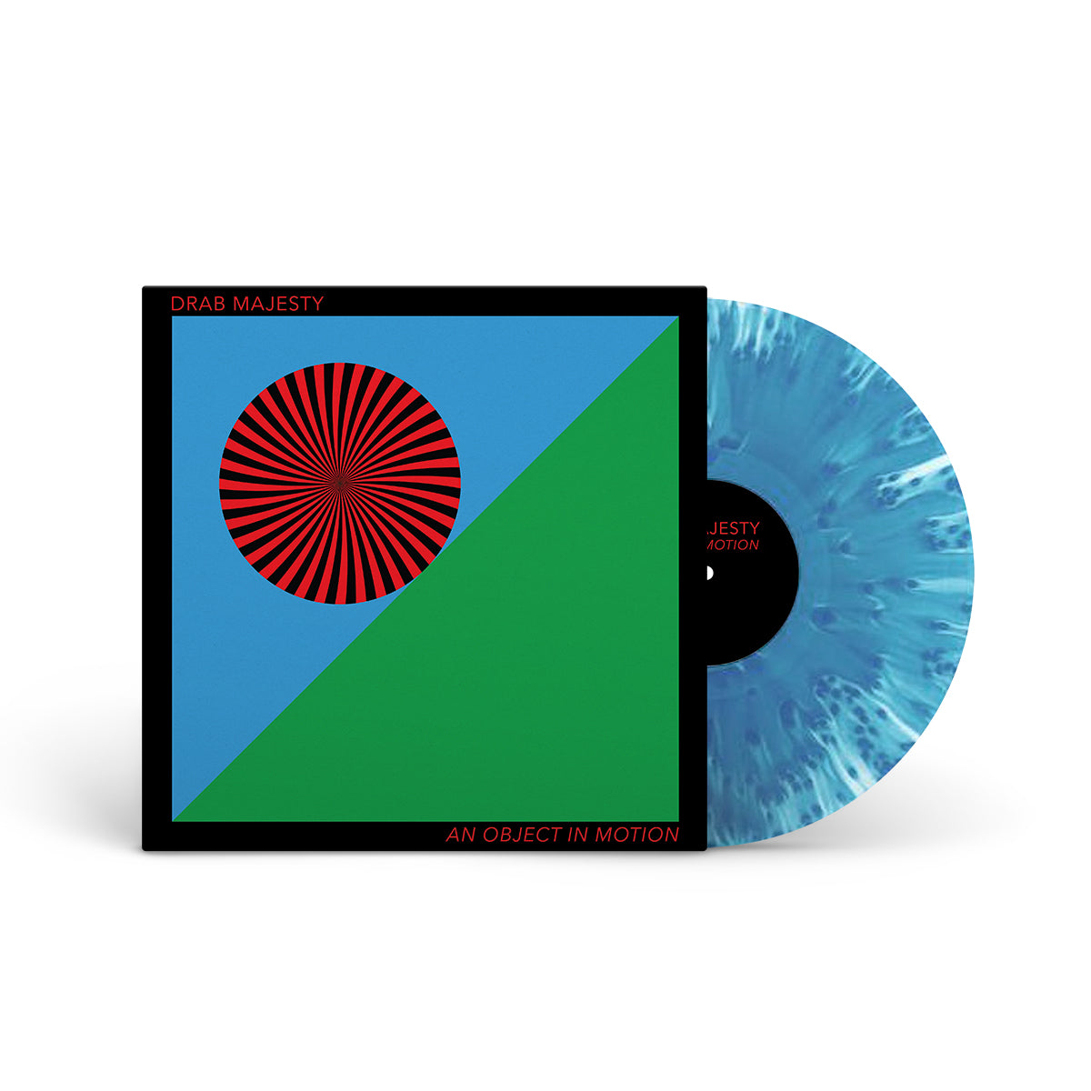 DRAB MAJESTY &quot;An Object In Motion&quot; 12&quot; CLOUDY BLUE (BAND EXCLUSIVE)