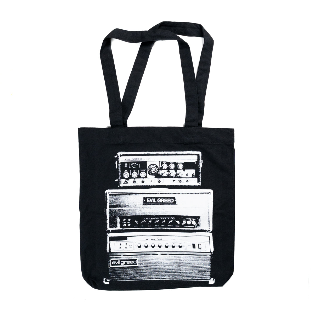 EVIL GREED &quot;Amps 2.0 - Black&quot; Tote Bag