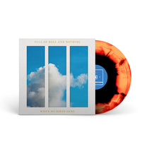 FULL OF HELL &amp; NOTHING &quot;When No Birds Sang&quot; LP RED ORANGE BLACK MIX