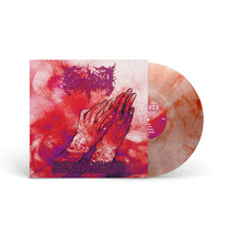GHOST BATH &quot;Rose Thorn Necklace&quot; LP + T-Shirt Bundle RED SWIRL