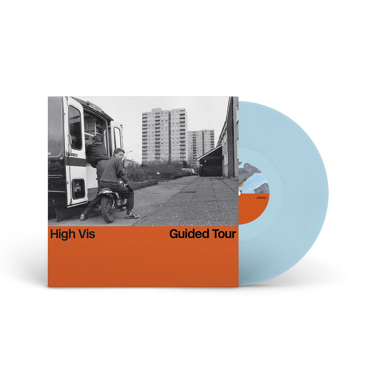 HIGH VIS &quot;Guided Tour&quot; LP CLEAR BLUE ICE