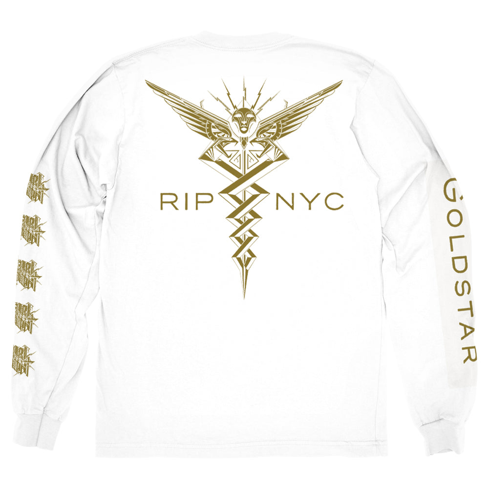 IMPERIAL TRIUMPHANT &quot;Logo - White&quot; Longsleeve