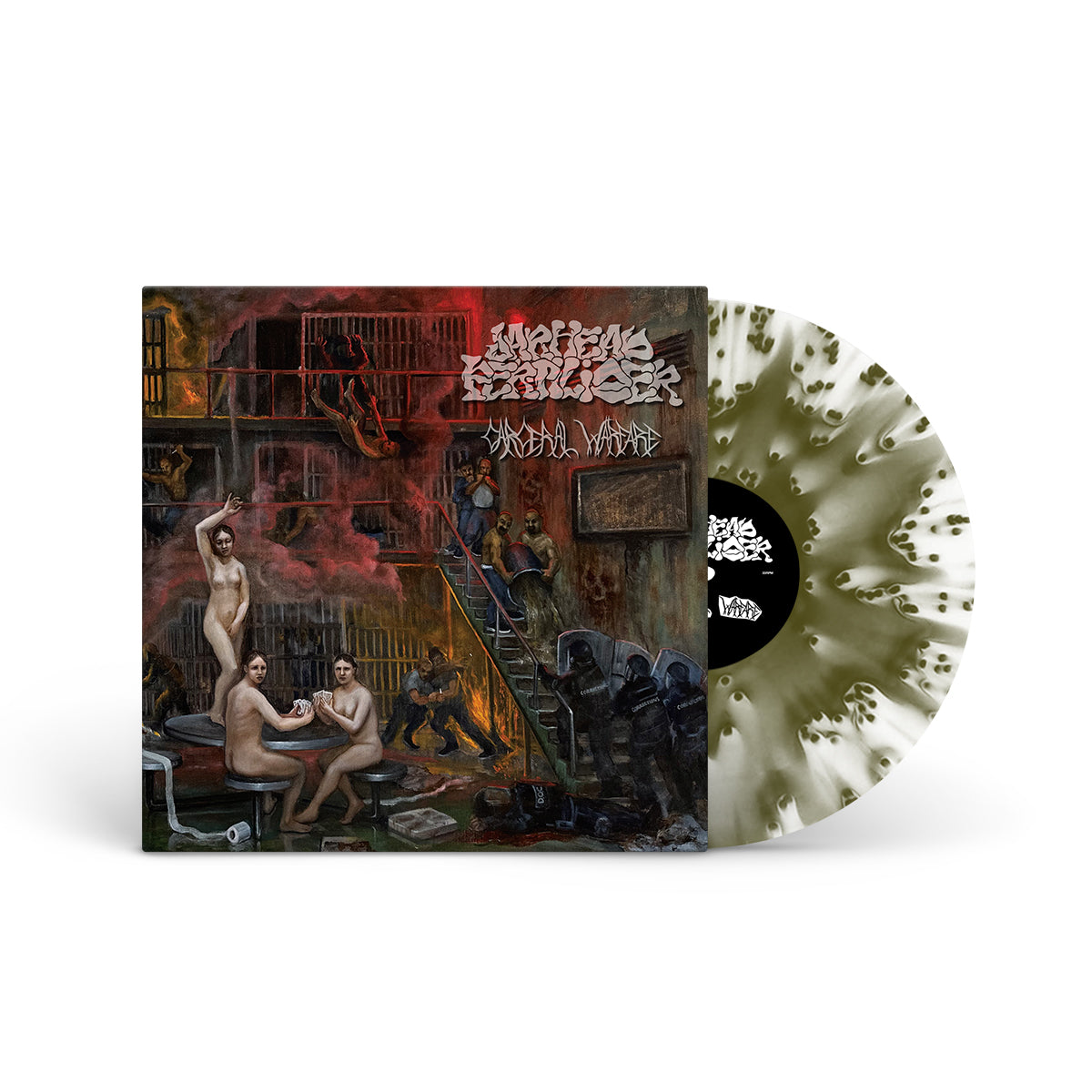 JARHEAD FERTILIZER &quot;Carceral Warfare&quot; LP CLOUDY SWAMP GREEN