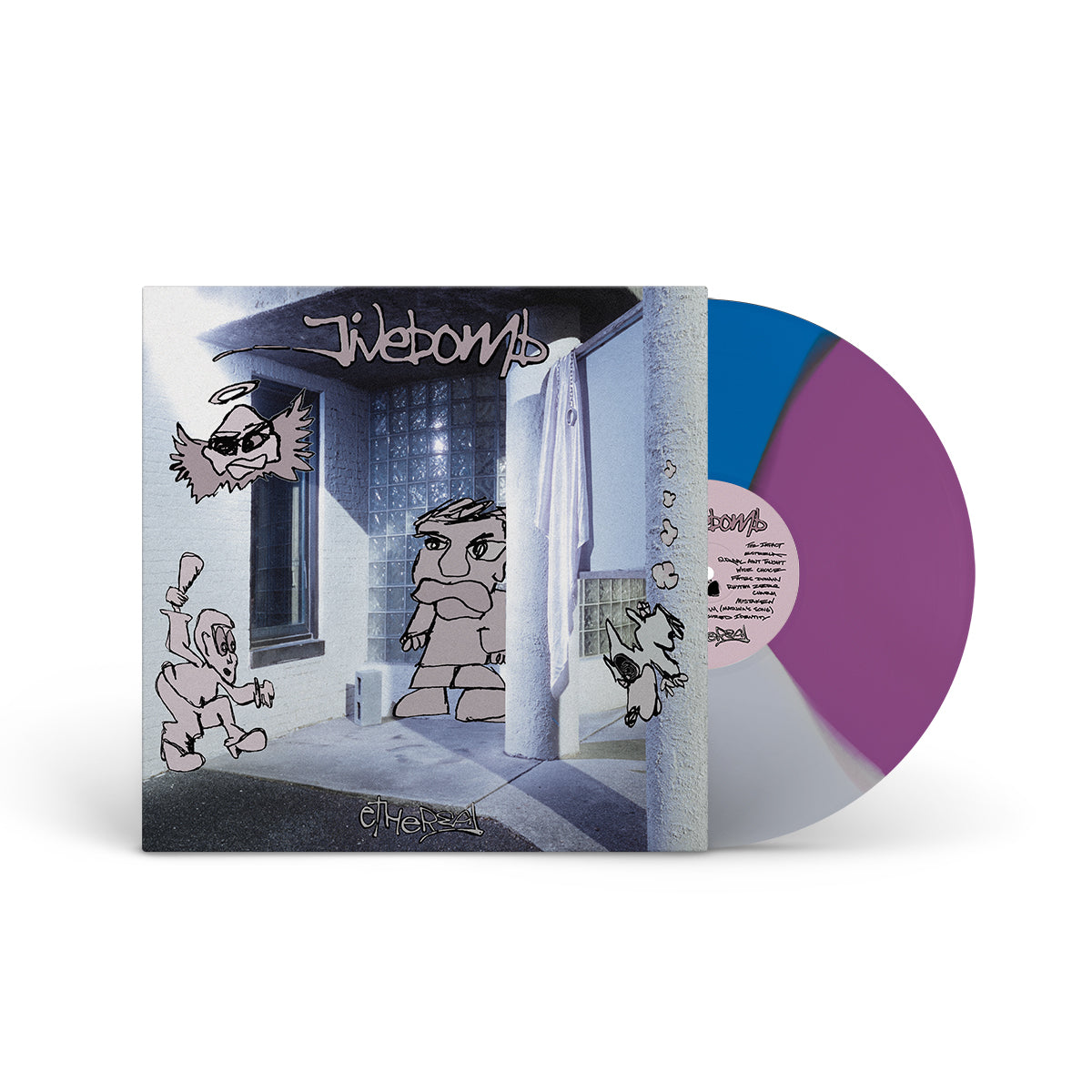 JIVEBOMB &quot;Ethereal&quot; LP SKY BLUE PURPLE SILVER (EG EXCLUSIVE)