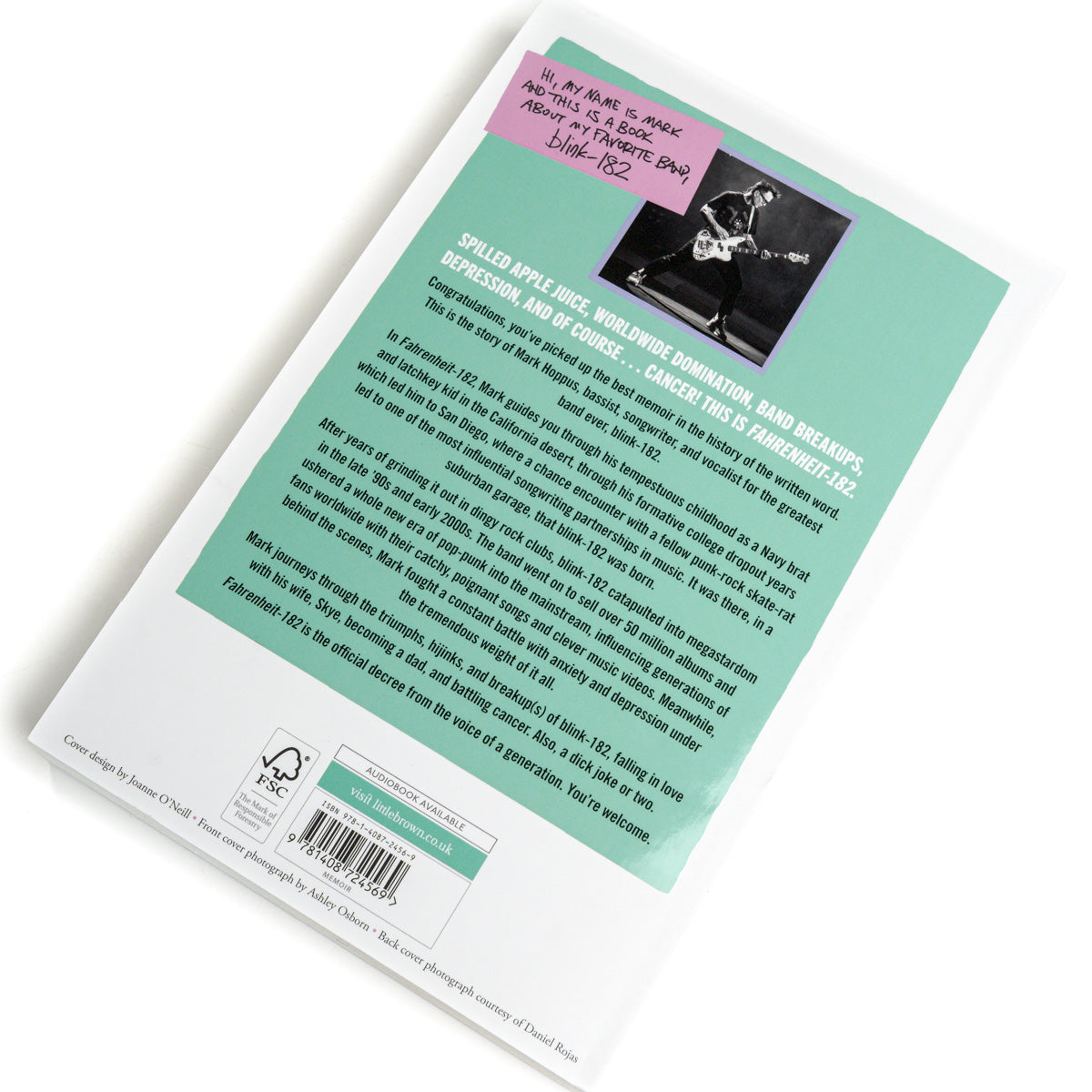 MARK HOPPUS &quot;Fahrenheit-182&quot; Book
