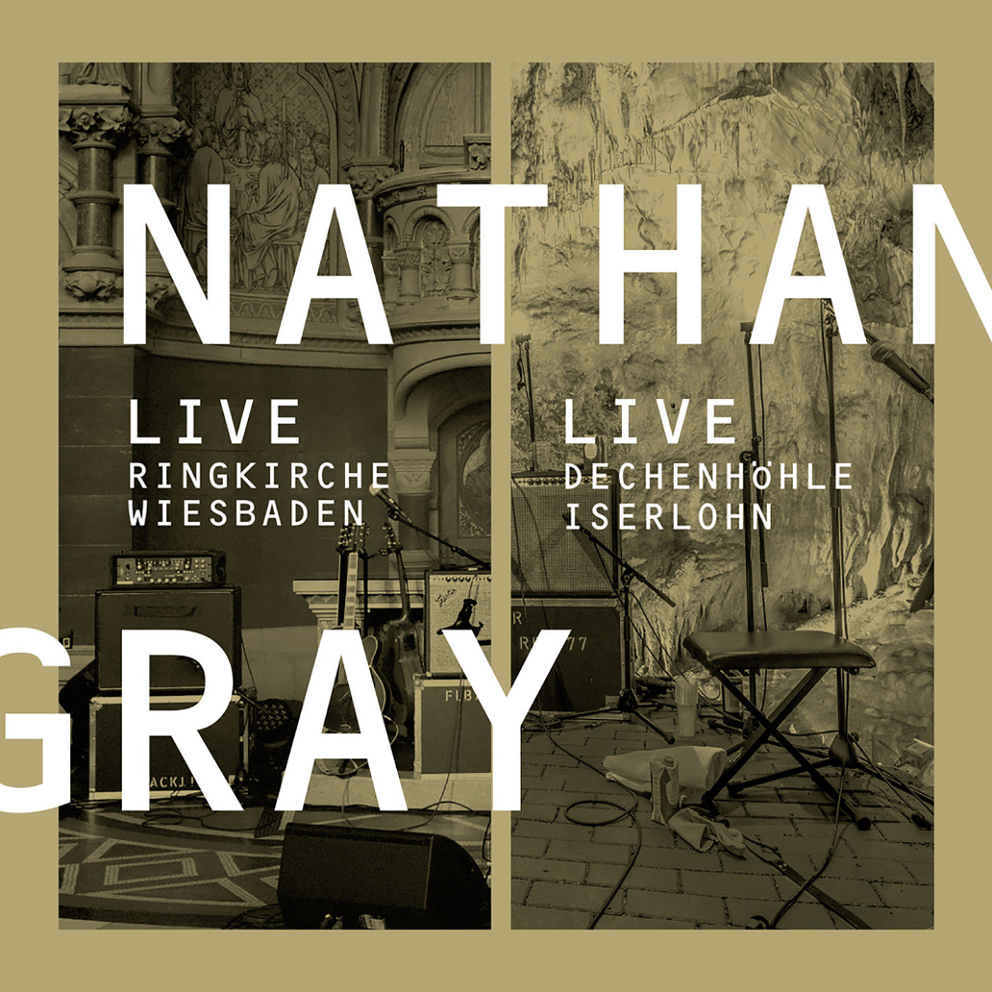 NATHAN GRAY &quot;Live in Wiesbaden / Live in Iserlohn&quot; 2xCD + DVD