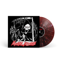 PIG PEN &quot;Mental Madness&quot; LP RED &amp; BLACK MARBLE W PINK SPLATTER