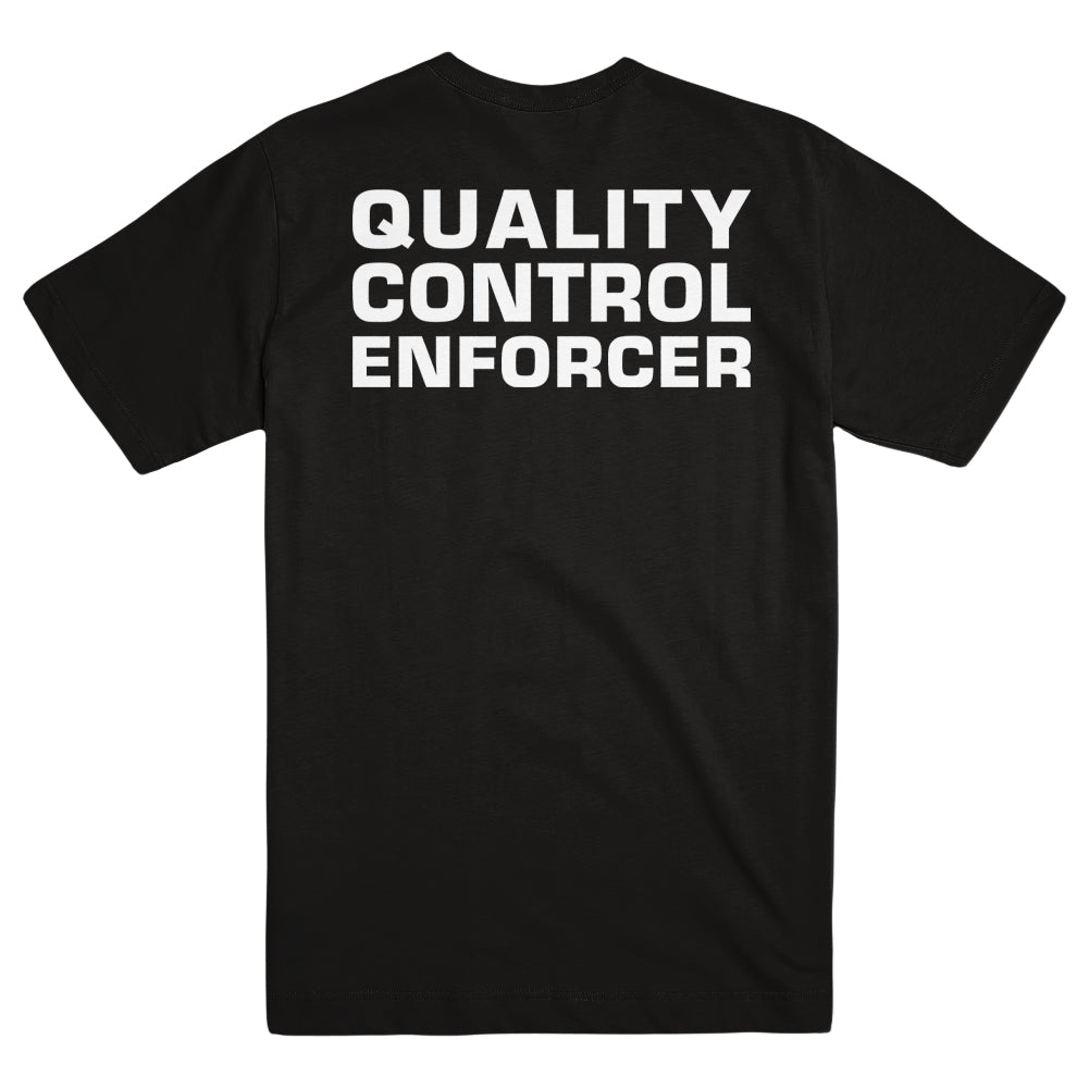 QUALITY CONTROL RECORDS &quot;Quality Control Enforcer&quot; T-Shirt