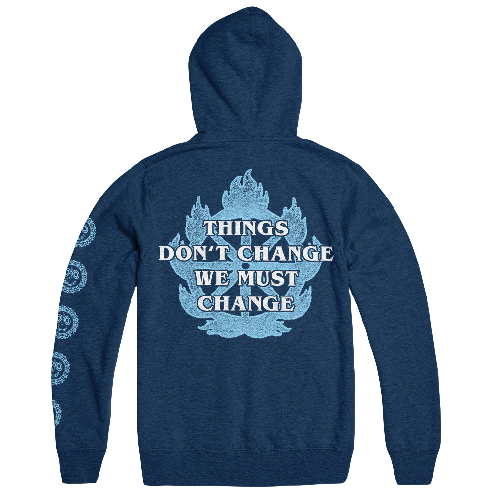 SHELTER &quot;Metamorphosis - Navy&quot; Hoodie