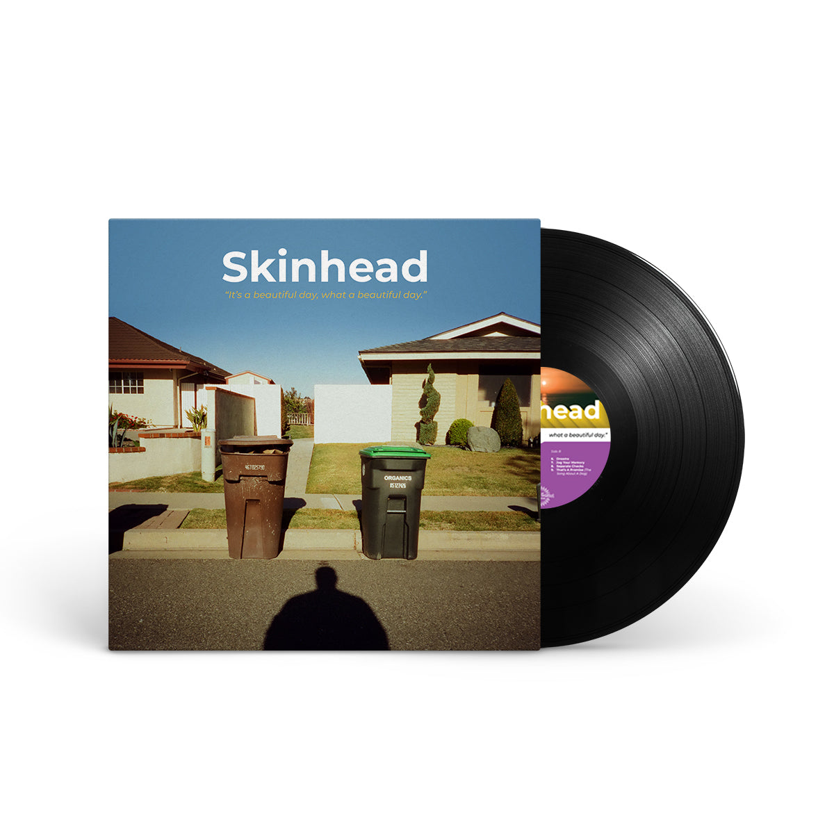 SKINHEAD &quot;It’s A Beautiful Day, What A Beautiful Day&quot; LP BLACK (180G)