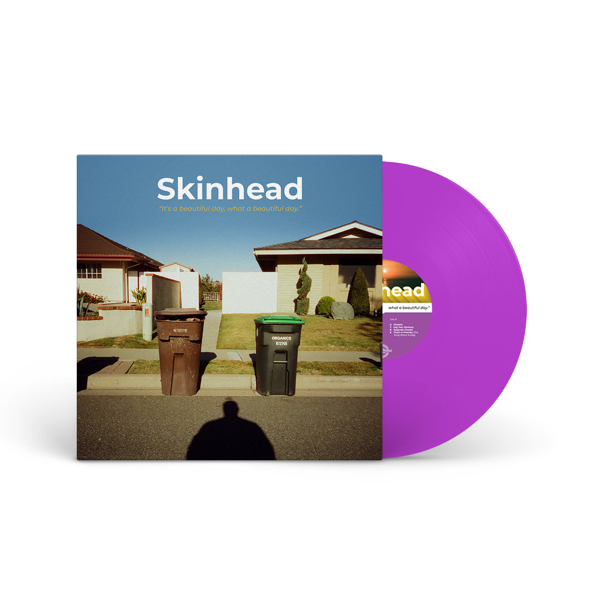 SKINHEAD &quot;It’s A Beautiful Day, What A Beautiful Day&quot; LP PURPLE (180G)
