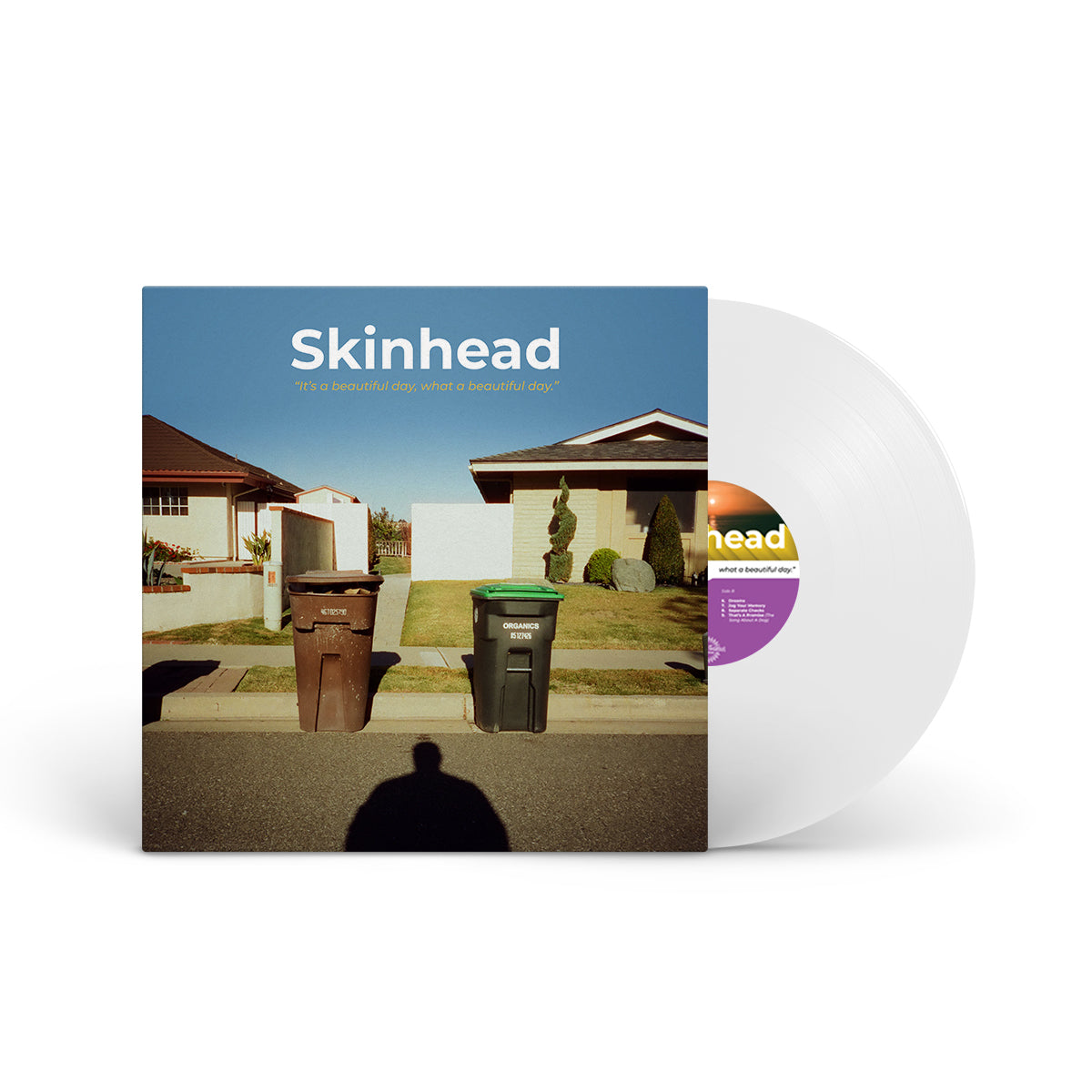 SKINHEAD &quot;It’s A Beautiful Day, What A Beautiful Day&quot; LP WHITE (180G)
