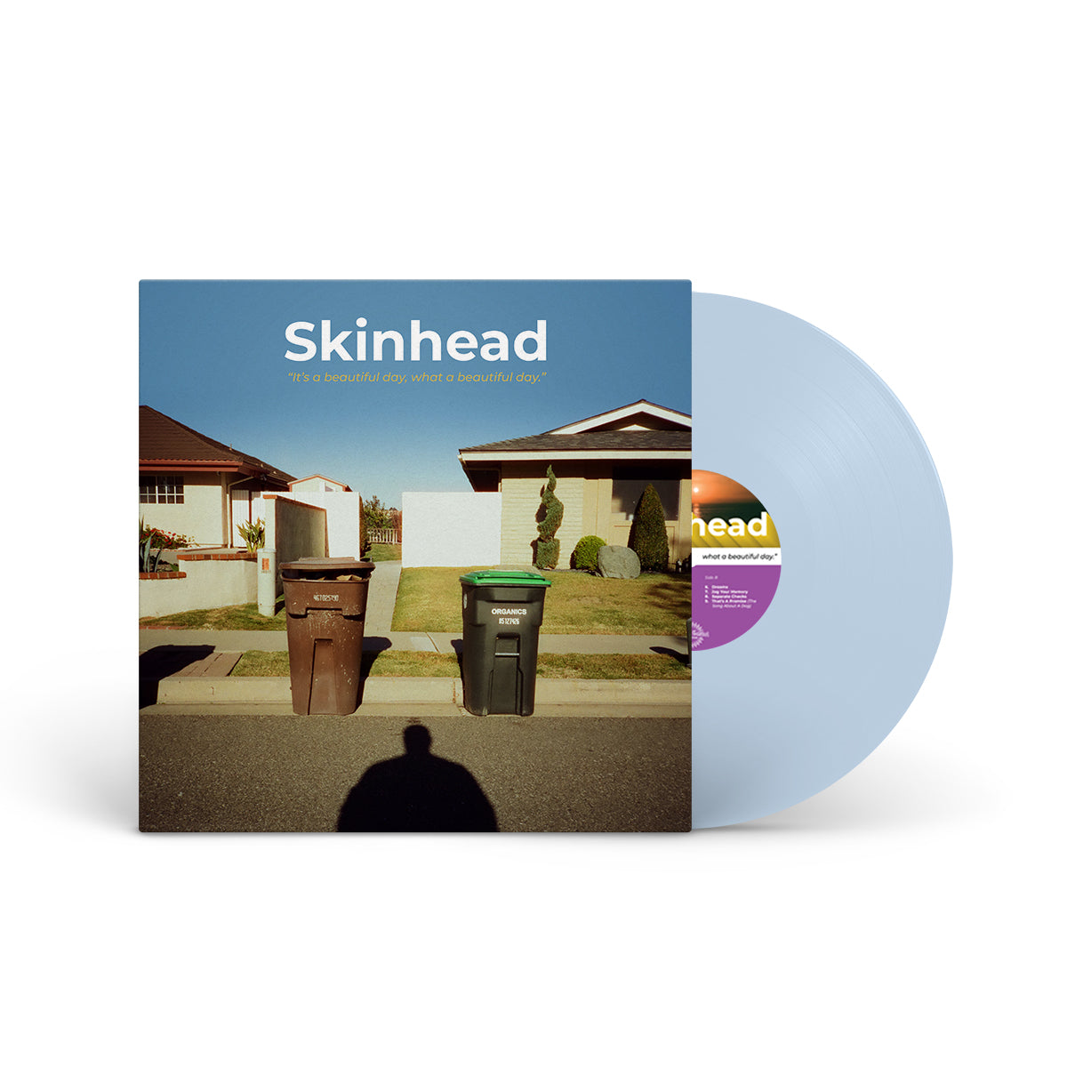 SKINHEAD &quot;It’s A Beautiful Day, What A Beautiful Day&quot; LP BLUE (180G)