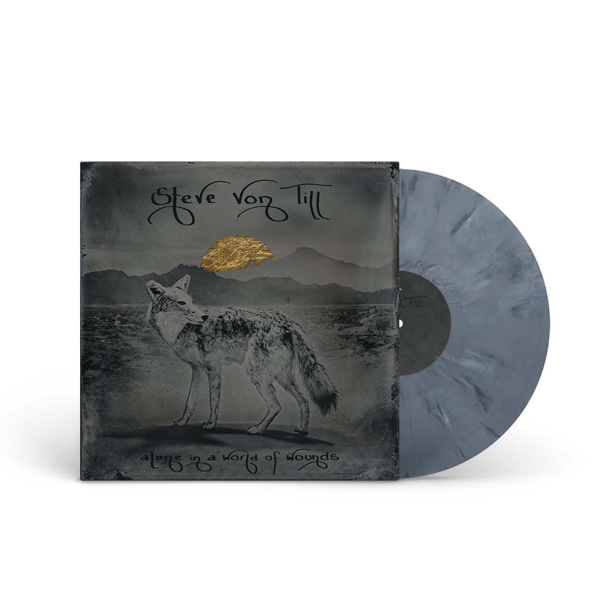 STEVE VON TILL &quot;Alone In A World Of Wounds&quot; LP GRAPHITE ECO MIX