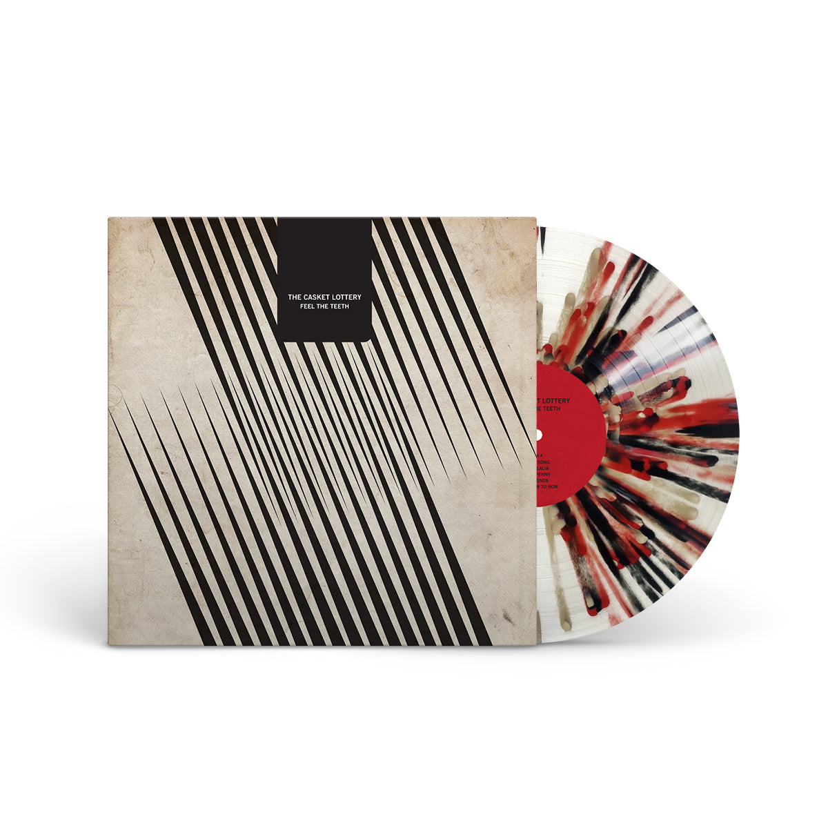 THE CASKET LOTTERY &quot;Feel The Teeth&quot; LP NOISE CULT SPLATTER
