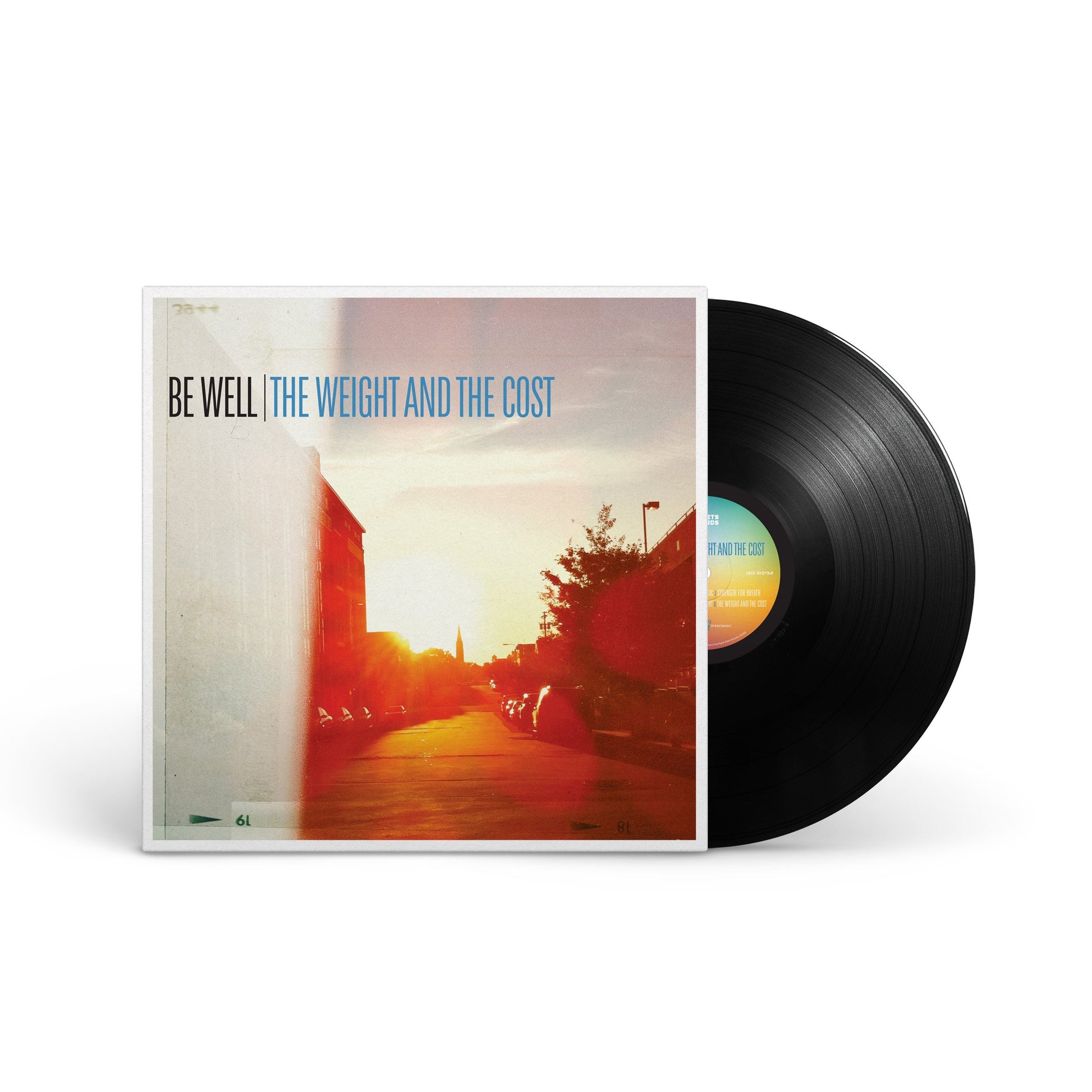 BE WELL &quot;The Weight And The Cost&quot; LP BLACK
