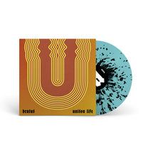 BRUTUS &quot;Unison Life&quot; LP TURQUOISE W BLACK &amp; LIGHT BLUE SPLATTER (RETAIL VARIANT)