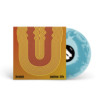 BRUTUS &quot;Unison Life&quot; LP TURQUOISE &amp; LIGHT BLUE A B (LABEL EXCLUSIVE)