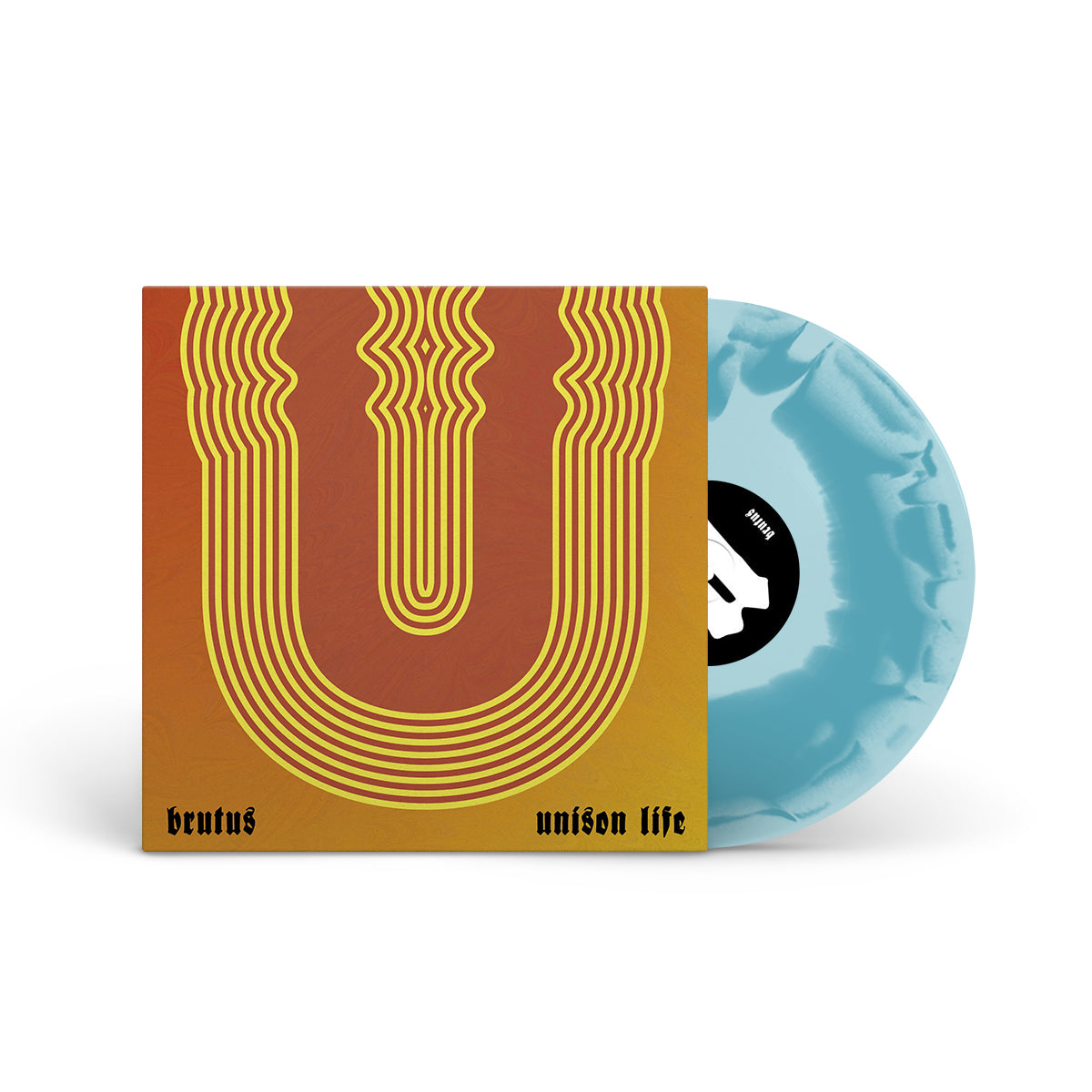BRUTUS &quot;Unison Life&quot; LP TURQUOISE &amp; LIGHT BLUE A B (LABEL EXCLUSIVE)