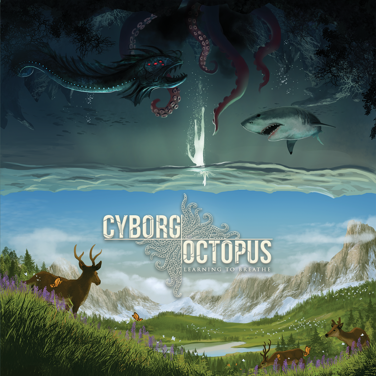 CYBORG OCTOPUS &quot;Learning To Breathe&quot; LP