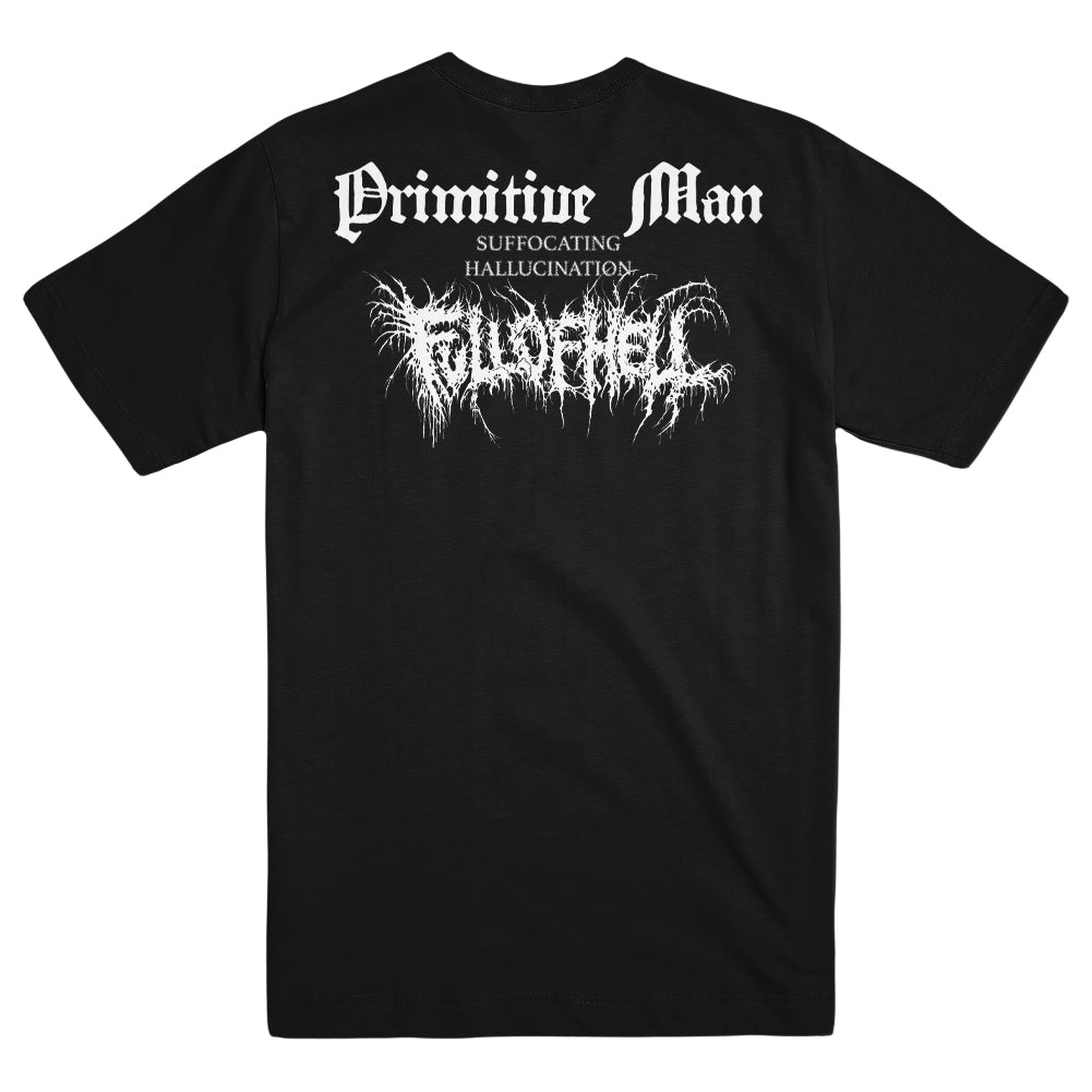 FULL OF HELL &amp; PRIMITIVE MAN &quot;Bludgeon&quot; T-Shirt