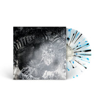 FULL OF HELL &amp; PRIMITIVE MAN &quot;Suffocating Hallucination&quot; LP CLEAR W BLACK BLUE SILVER SPLATTER