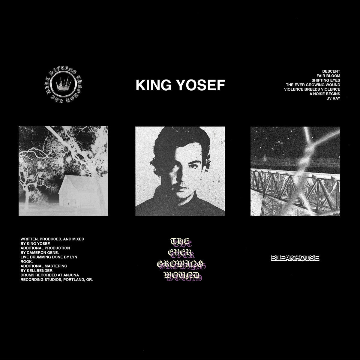 KING YOSEF &quot;The Ever Growing Wound&quot; LP