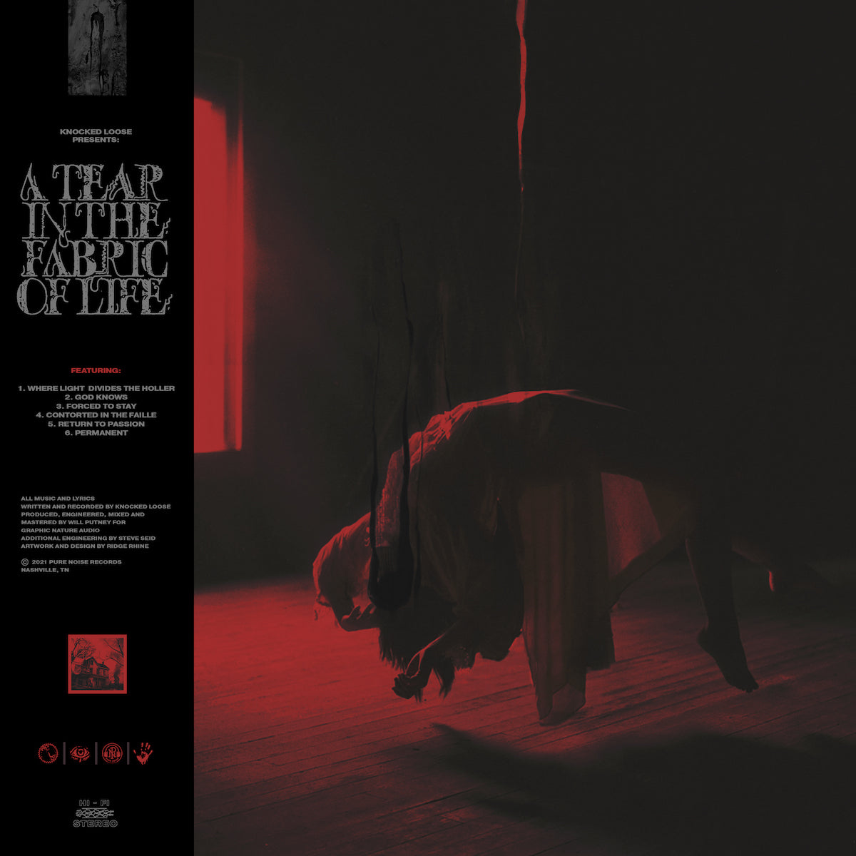 KNOCKED LOOSE &quot;A Tear In The Fabric Of Life&quot; LP