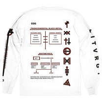 LITURGY &quot;HAQQ - White&quot; Longsleeve