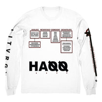 LITURGY &quot;HAQQ - White&quot; Longsleeve