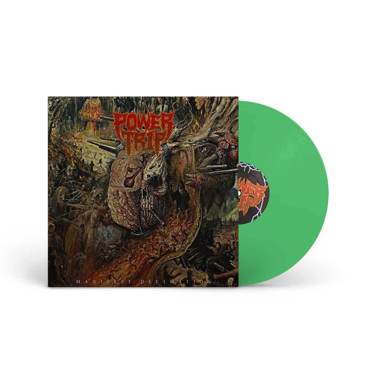 POWER TRIP &quot;Manifest Decimation&quot; LP MINT GREEN
