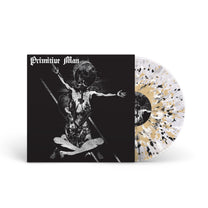 PRIMITIVE MAN &quot;Insurmountable&quot; 12&quot; CLEAR W BLACK &amp; WHITE &amp; GOLD SPLATTER