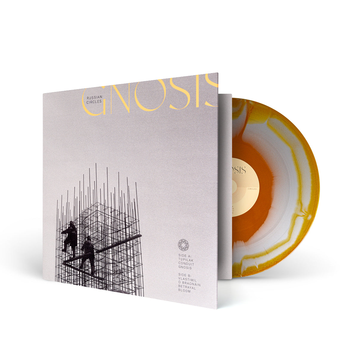 RUSSIAN CIRCLES &quot;Gnosis&quot; LP ORANGE SILVER MIX