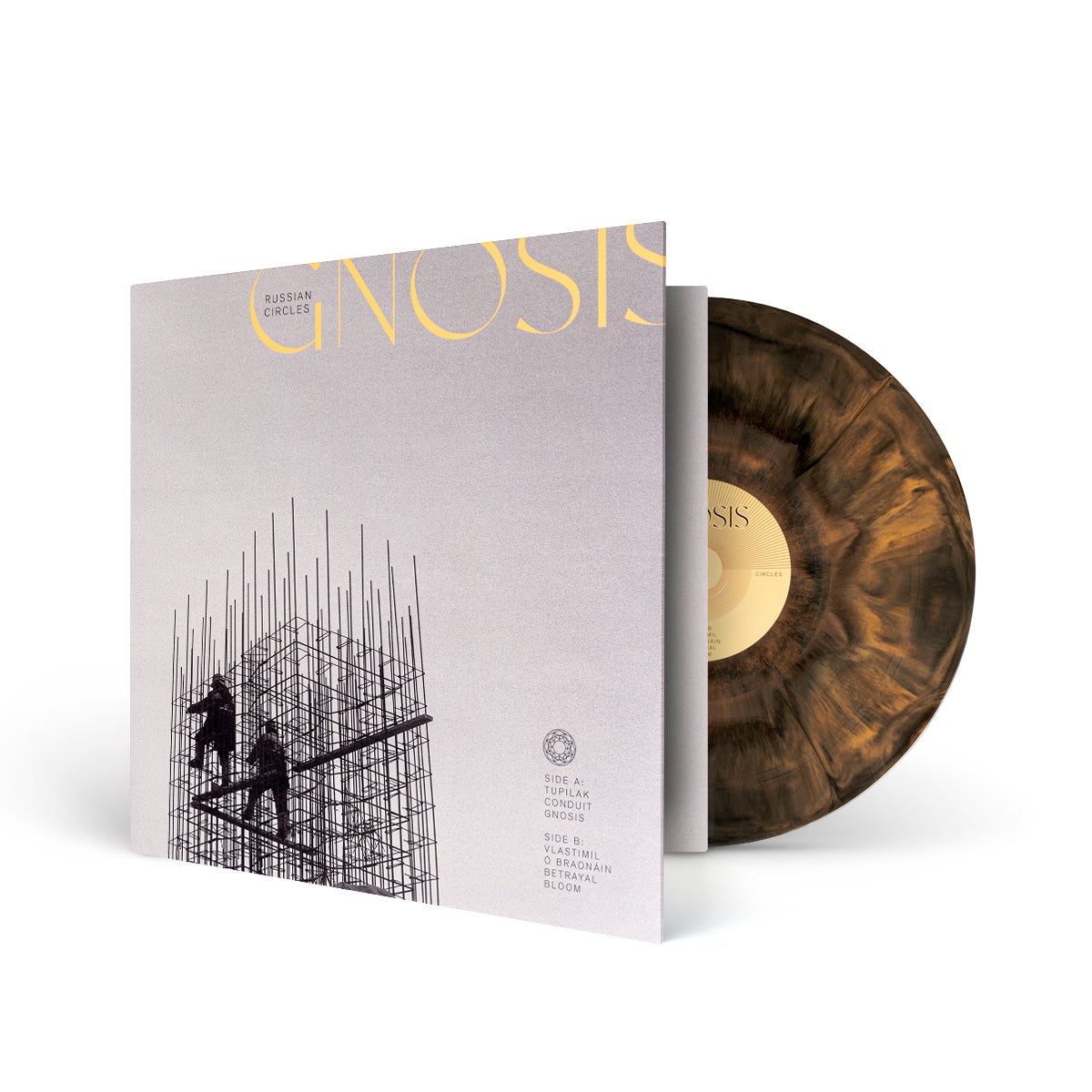 RUSSIAN CIRCLES &quot;Gnosis&quot; LP ORANGE BLACK GALAXY