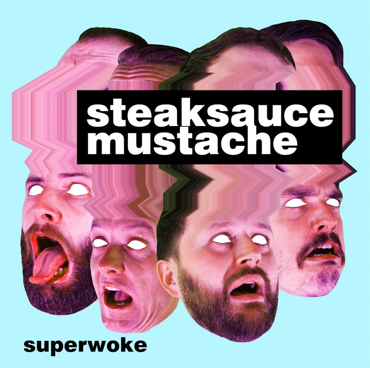 STEAKSAUCE MUSTACHE &quot;Superwoke&quot; LP