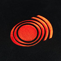 SUNN O))) &quot;Embroidered Logo - Red On Black&quot; Longsleeve
